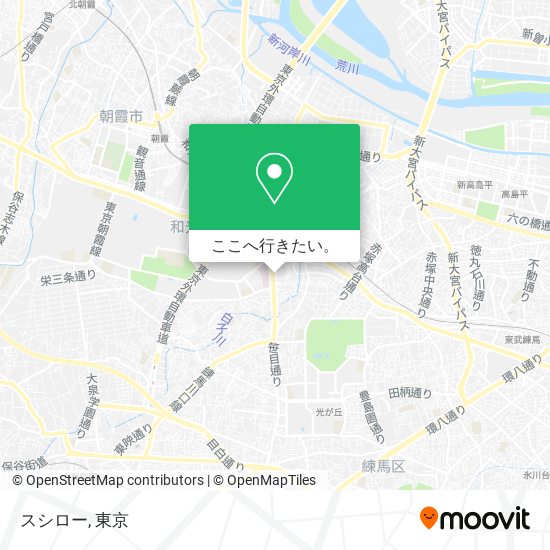 スシロー地図