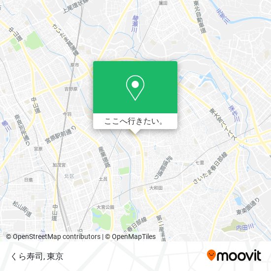 くら寿司地図
