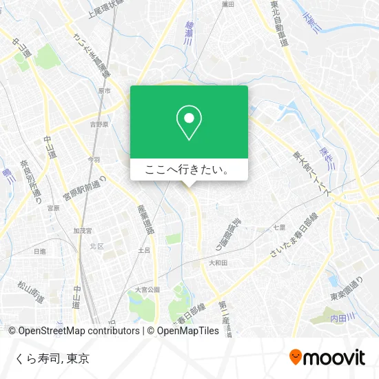 くら寿司地図
