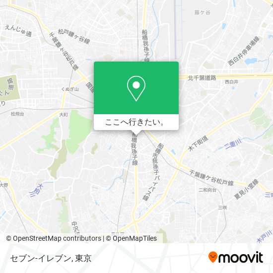 セブン-イレブン地図