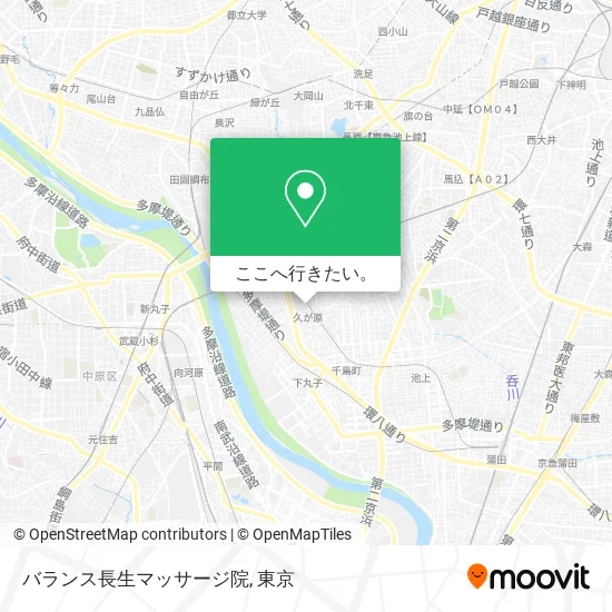 バランス長生マッサージ院地図