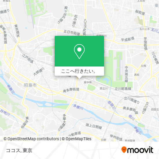 ココス地図