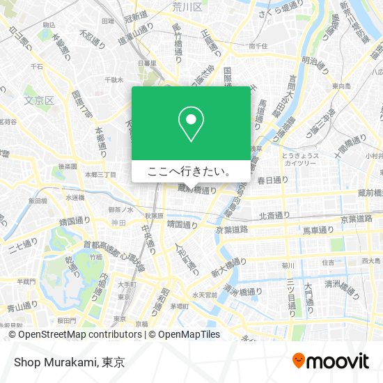 Shop Murakami地図