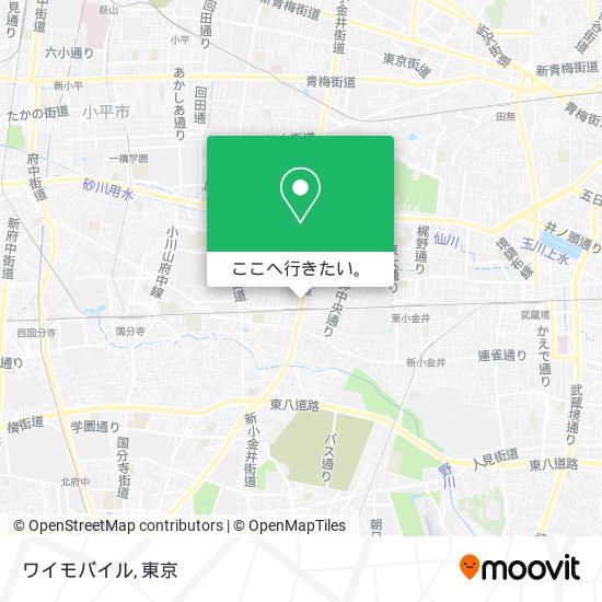 ワイモバイル地図
