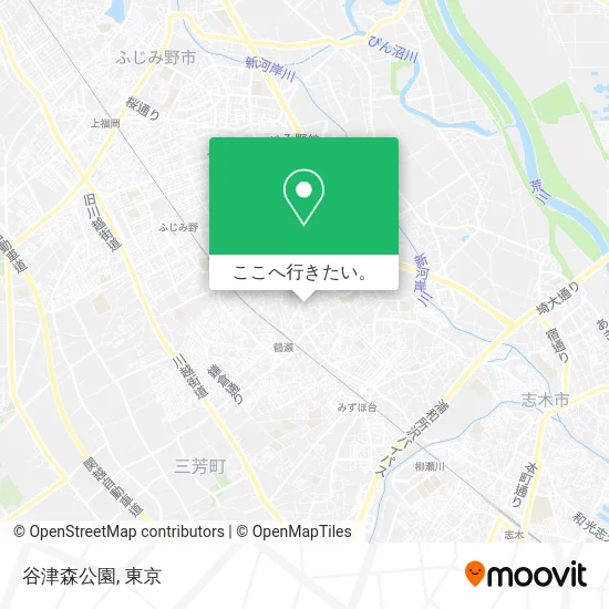 谷津森公園地図