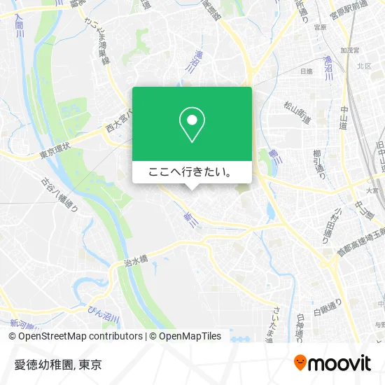 愛徳幼稚園地図