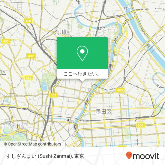 すしざんまい (Sushi-Zanmai)地図