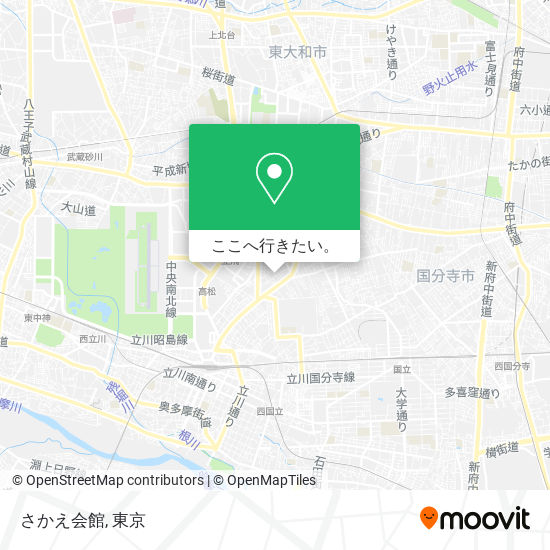 さかえ会館地図