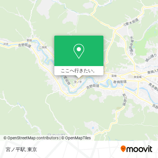 宮ノ平駅地図