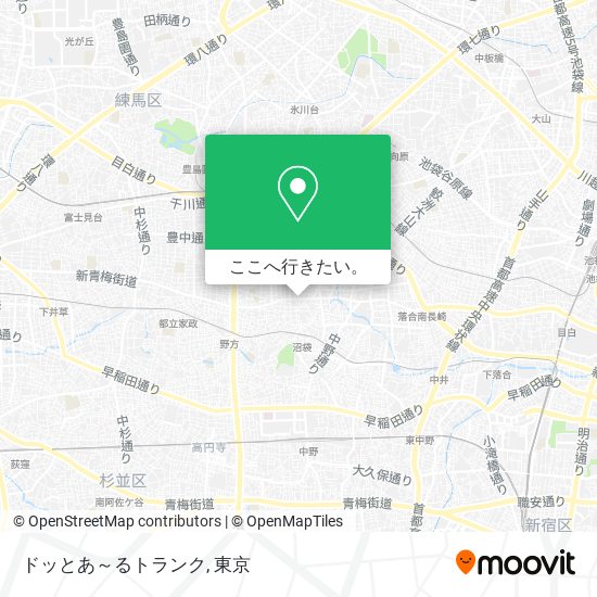 ドッとあ～るトランク地図