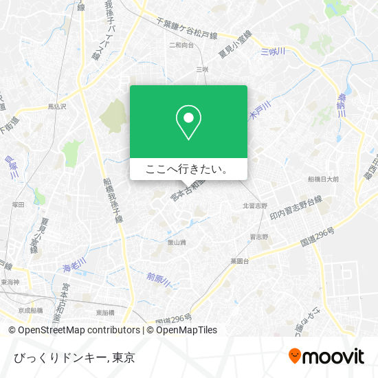 びっくりドンキー地図