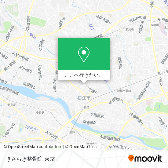 きさらぎ整骨院地図