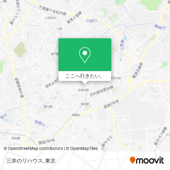 三井のリハウス地図