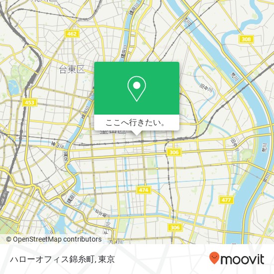 ハローオフィス錦糸町地図