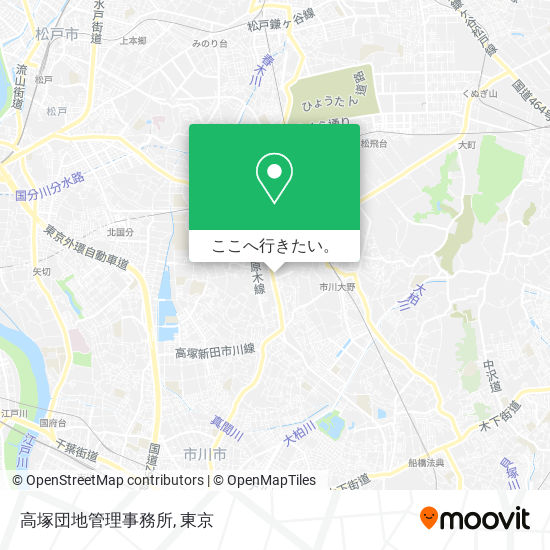 高塚団地管理事務所地図