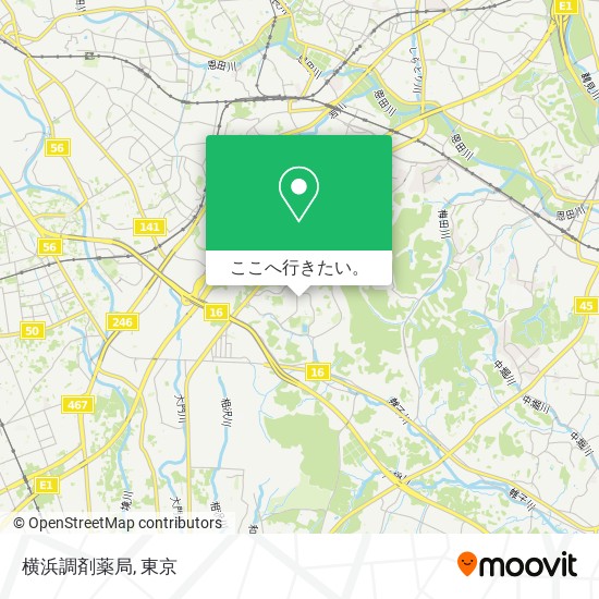 横浜調剤薬局地図