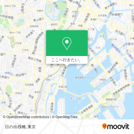 日の出桟橋地図