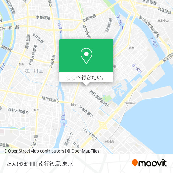 たんぽぽﾊｳｽ 南行徳店地図