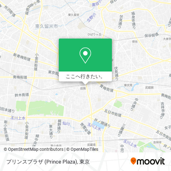 プリンスプラザ (Prince Plaza)地図