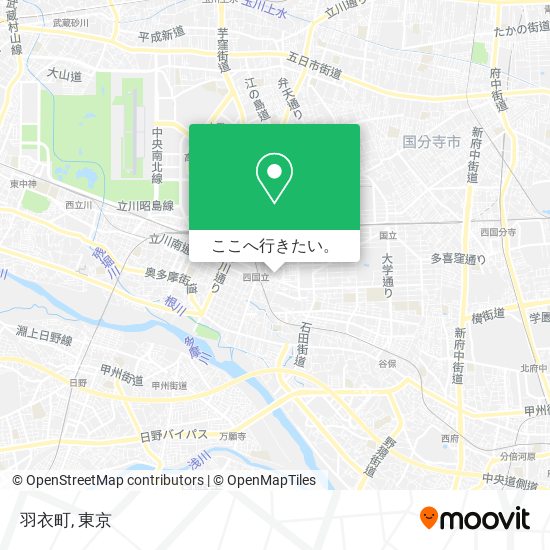 羽衣町地図