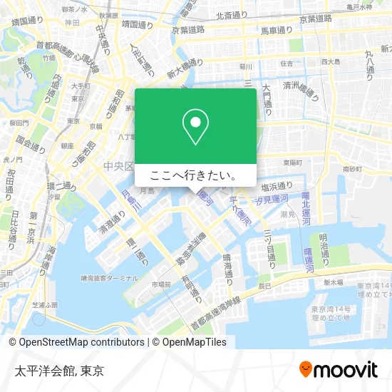 太平洋会館地図