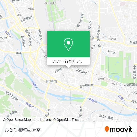 おとご理容室地図