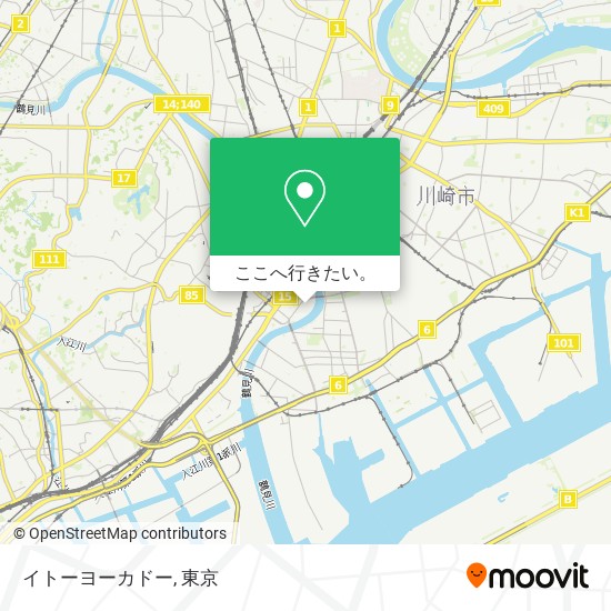 イトーヨーカドー地図