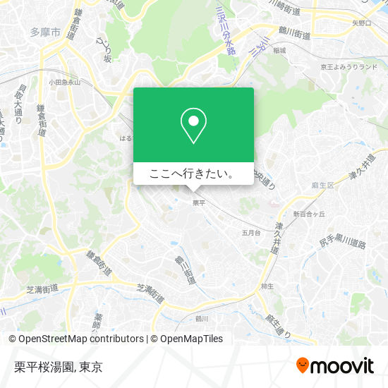 栗平桜湯園地図