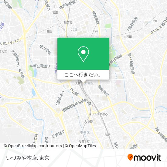 いづみや本店地図