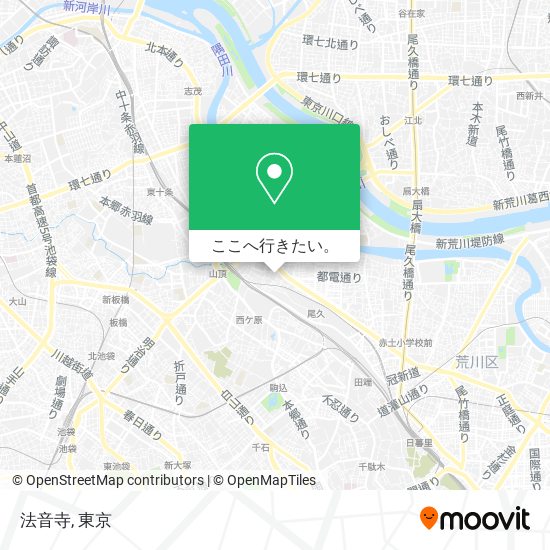 法音寺地図