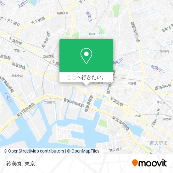 鈴美丸地図
