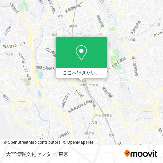 大宮情報文化センター地図