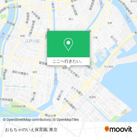 おもちゃのいえ保育園地図