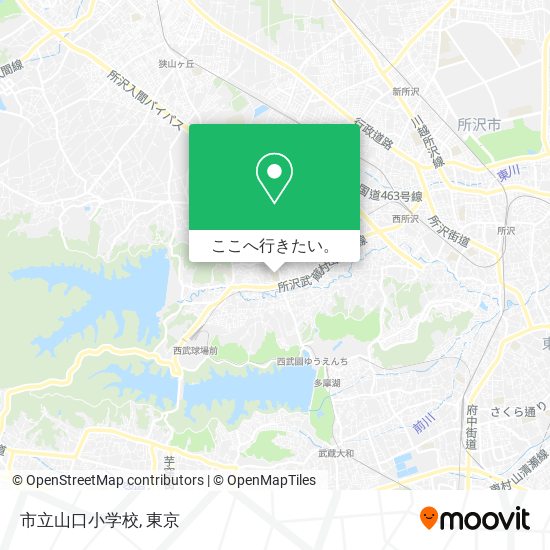 市立山口小学校地図