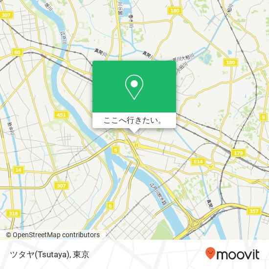 ツタヤ(Tsutaya)地図