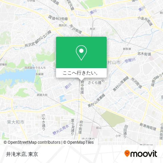 井滝米店地図