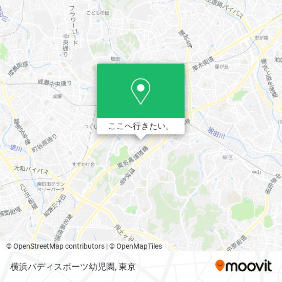 横浜バディスポーツ幼児園地図
