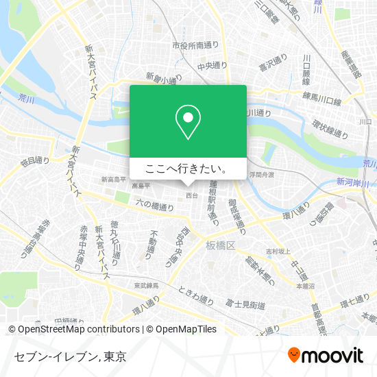 セブン-イレブン地図