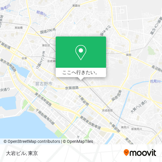 大岩ビル地図