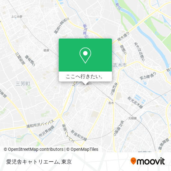 愛児舎キャトリエーム地図