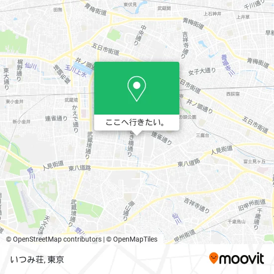 いつみ荘地図