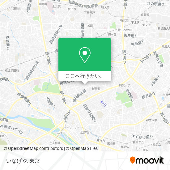 いなげや地図