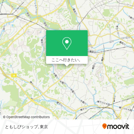 ともしびショップ地図