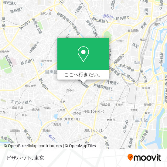 ピザハット地図