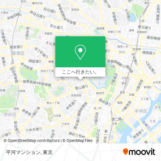 平河マンション地図