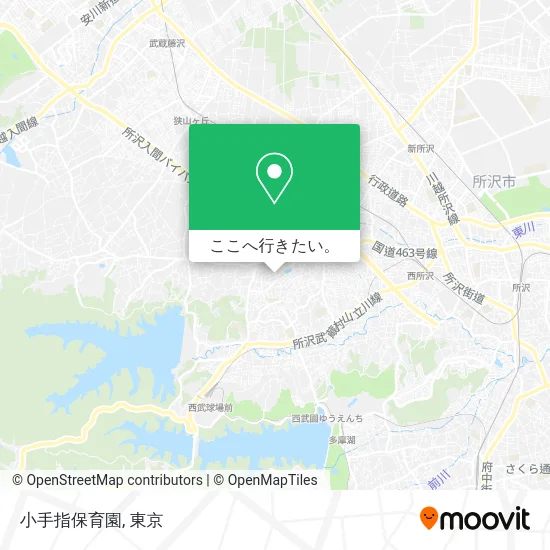 小手指保育園地図