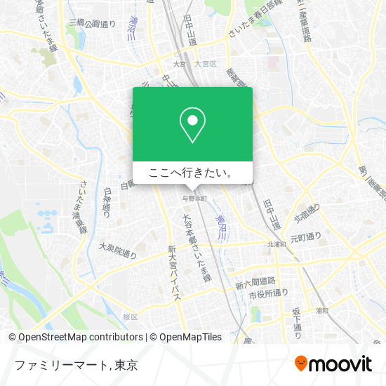 ファミリーマート地図