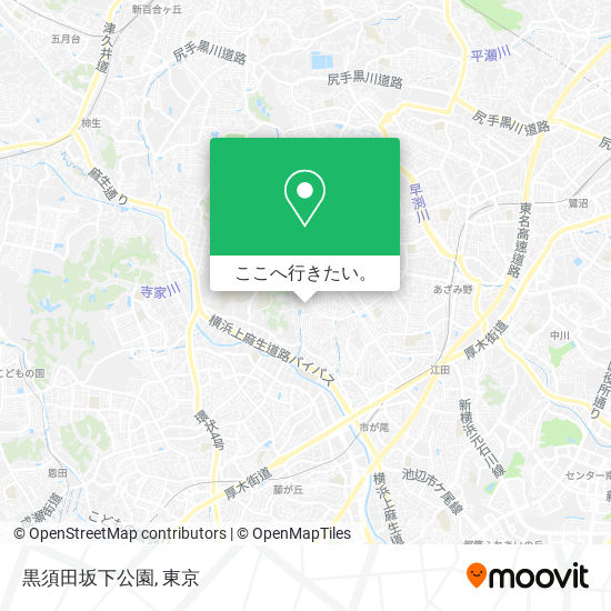 黒須田坂下公園地図