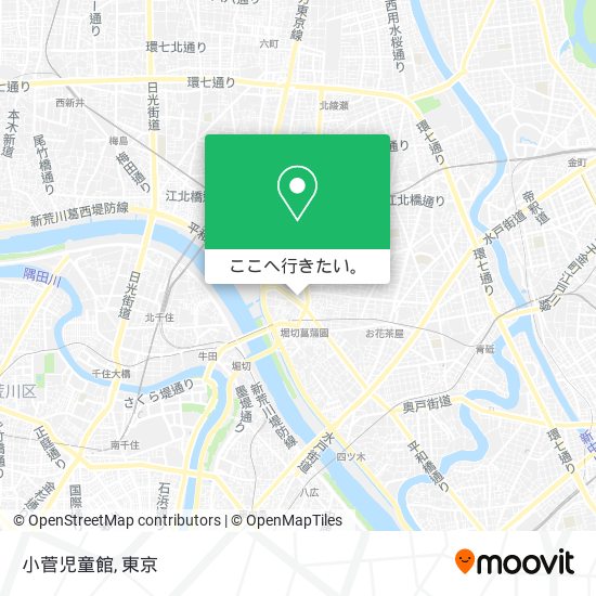 小菅児童館地図