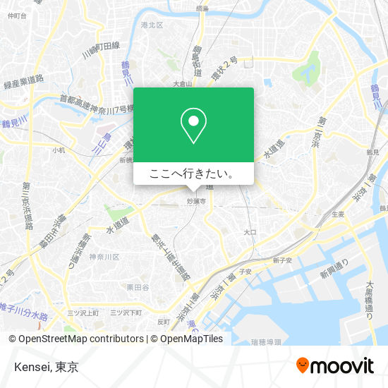 Kensei地図